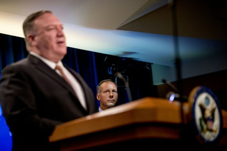 Secretary of State Mike Pompeo raised eyebrows among students of social-media tea leaves when he posted a picture of his dog looking ready to tear into a toy Winnie the Pooh