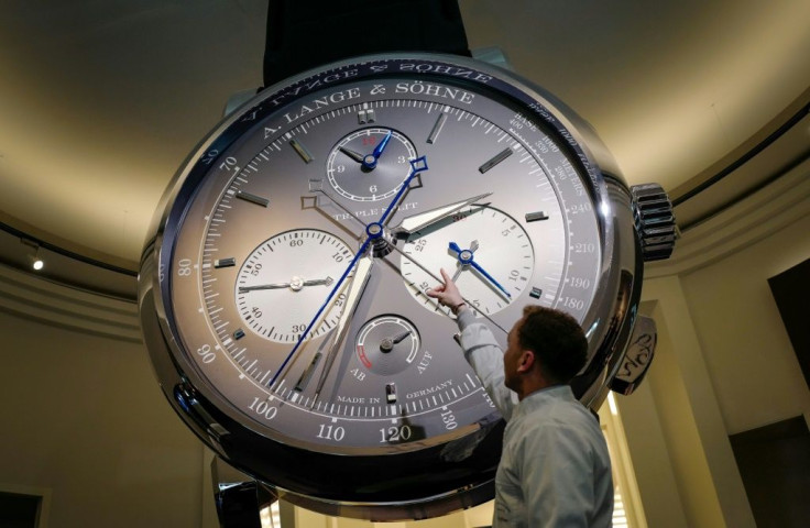 Time out: sales at Swiss luxury giant Richemont, whose brands include German watchmaker A. Lange & Soehne, fell sharply in April and June as coronavirus lockdowns kept consumers away