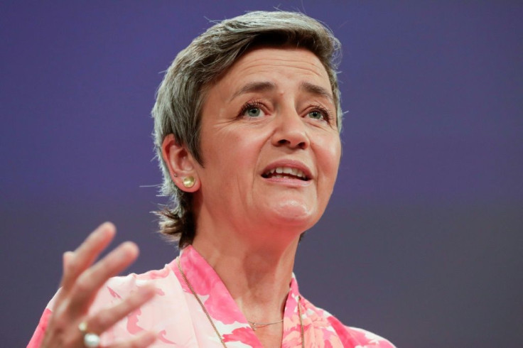 EU competition commissioner Margrethe Vestager said the fight against profit-shifting by big tech was a "marathon... on hilly ground"