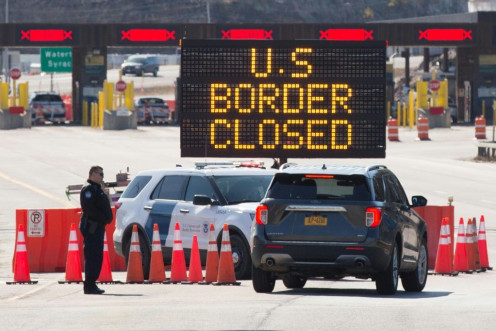 The US has confirmed its borders with Canada and Mexico will remain closed until August 20 due to the coronavirus