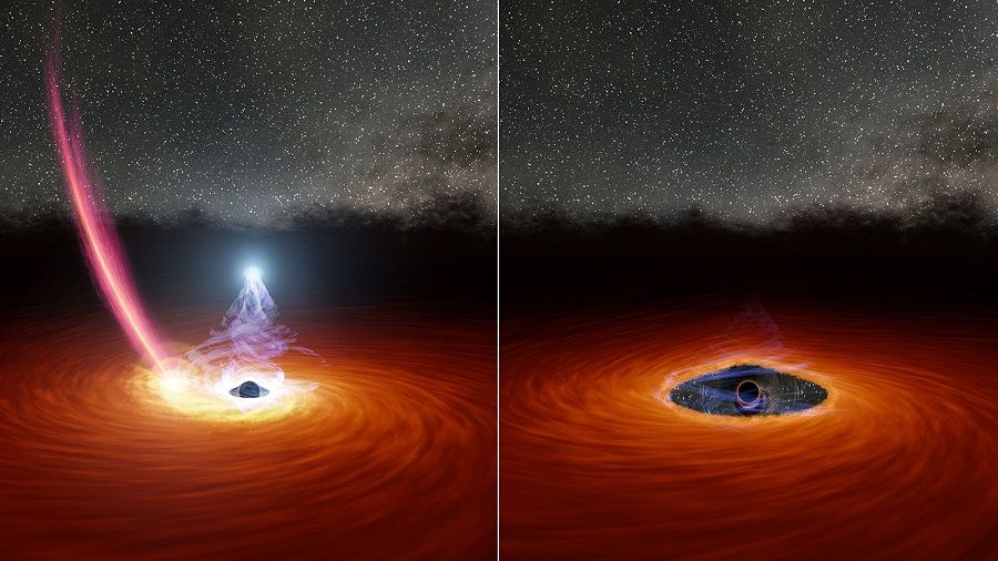 Nasa Explains What Happens When Two Black Holes Collide In Space Ibtimes 2364