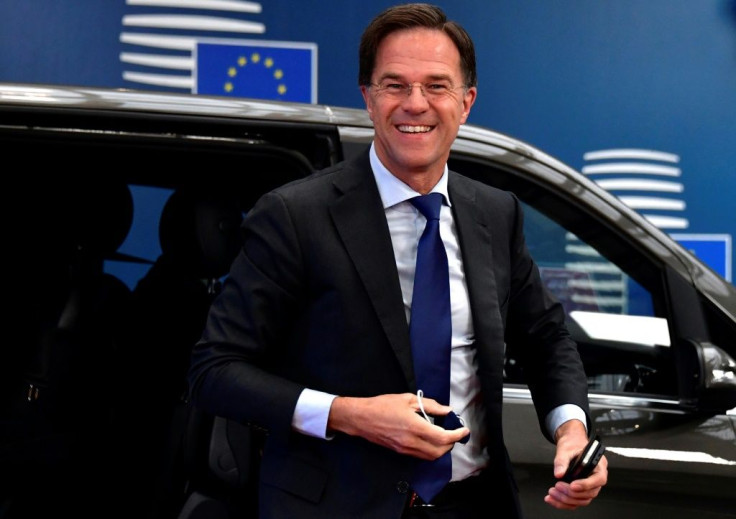 The Dutch PM is not super popular in the European south at the moment