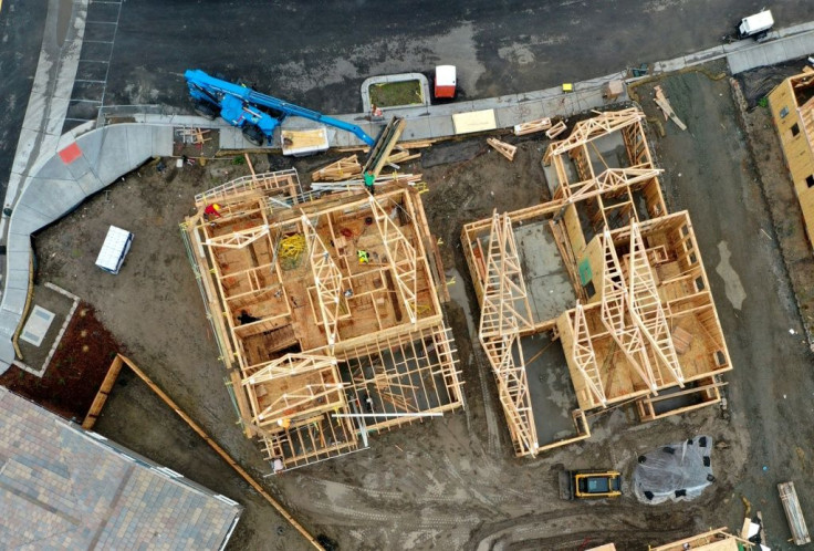 Though US housing construction surged in June, they were still four percent below the same month in 2019