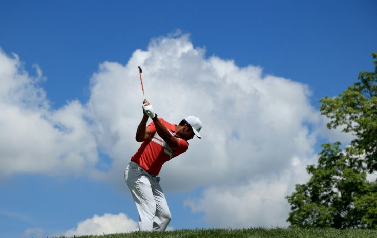 American Tony Finau shared the early second-round lead with Ryan Palmer at the US PGA Tour Memorial tournament