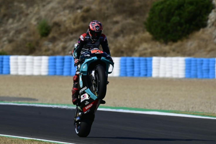 Quartararo claimed the seventh pole position of his young career