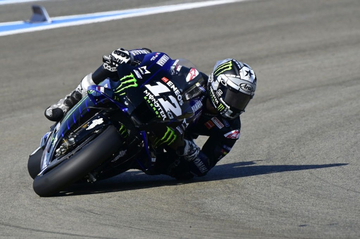 Maverick Vinales had a good day for Yamaha