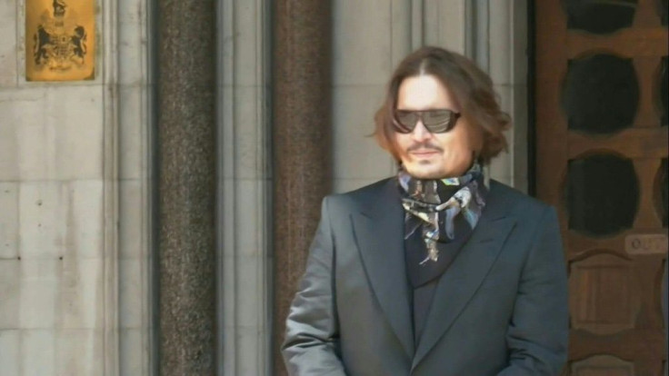 IMAGES Johnny Depp arrives at the High Court to attend his libel trial against The Sun newspaper, with his ex-wife Amber Heard set to give testimony.