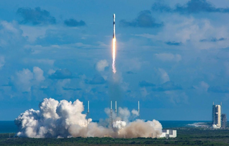 The Falcon 9 rocket carrying the  ANASIS-II satellite blasted off from Cape Canaveral Air Force Station in Florida