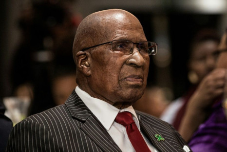Man of history: Andrew Mlangeni, who has died at the age of 95