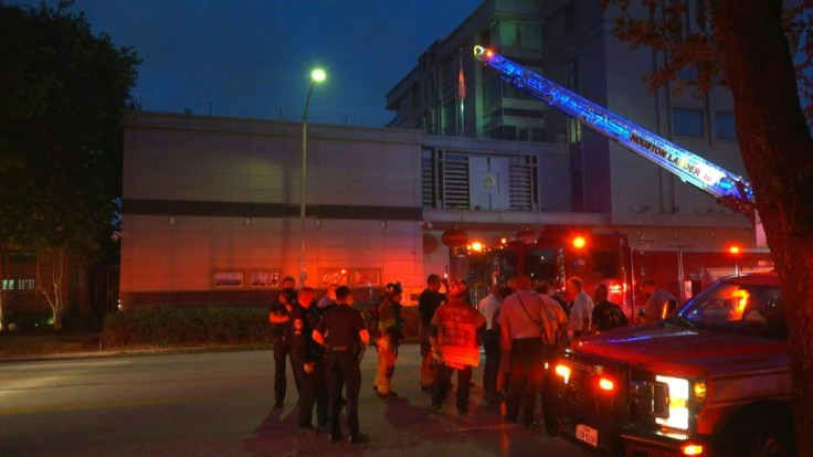 Firefighters in Houston say they were denied access to the Chinese consulate, which has now been ordered shut by the US government