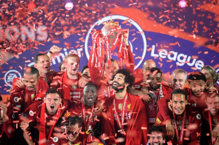 Liverpool lifted the Premier League trophy for the first time on Wednesday