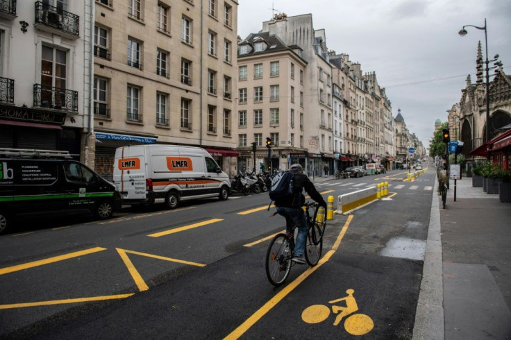 Paris mayor Anne Hidalgo is turning the French capital into a bike-friendly city