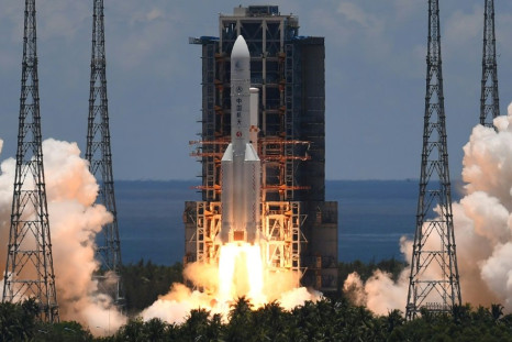 China's ambitious Tianwen-1 Mars mission lifted off from the southern island of Hainan