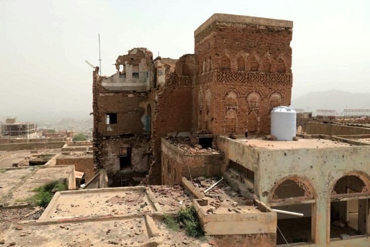 The other side of the museum is pocked with damage, crumbling away to reveal collapsed floors and shattered walls