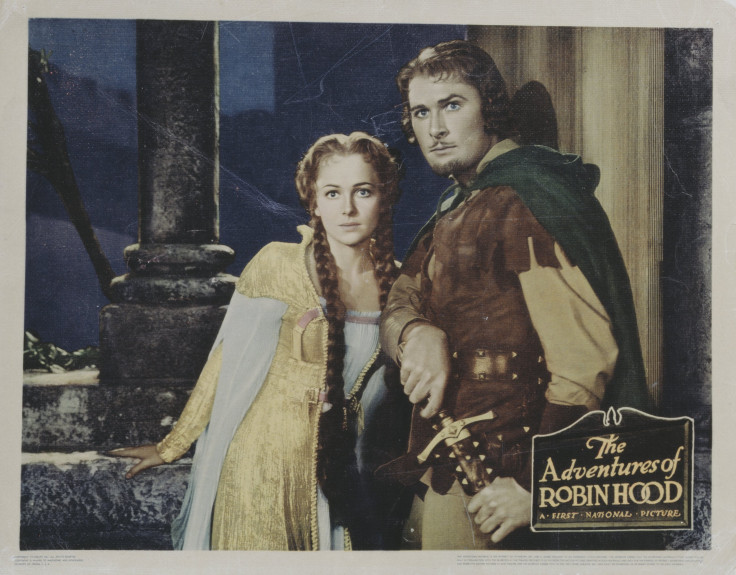 Errol Flynn and Olivia de Havilland Robin Hood