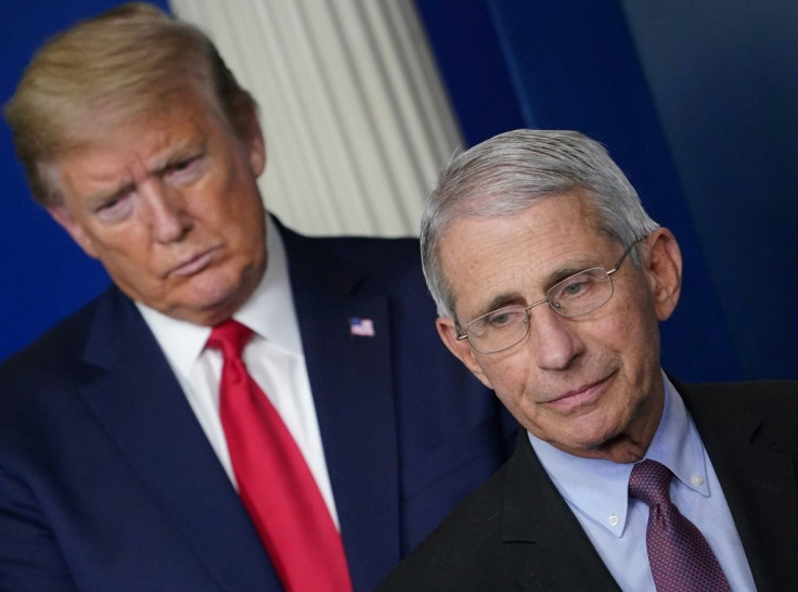 Infectious diseases expert Anthony Fauci says he doesn't read President Donald Trump's criticisms