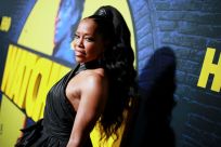 Regina King -- seen here at the premiere of HBO's "Watchmen" at The Cinerama Dome on October 14, 2019 in Los Angeles -- is seen as a favorite to take home an Emmy