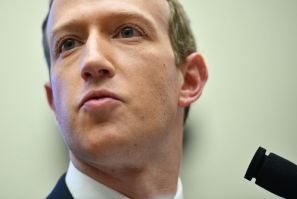 Facebook chief Mark Zuckerberg, shown in this 2019 file photo, will tell a major antitrust hearing July 29, 2020, that the internet giant would not have succeeded without US laws fostering competition -- but that the rules of the internet now need updatin