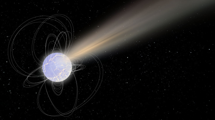 Artist_s_impression_of_radio_bursting_magnetar