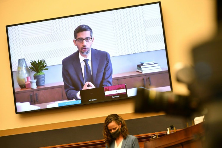 Google CEO Sundar Pichai disputed claims of political bias at the House antitrust hearing