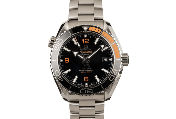 Omega Seamaster Planet Ocean 600M Black & Orange