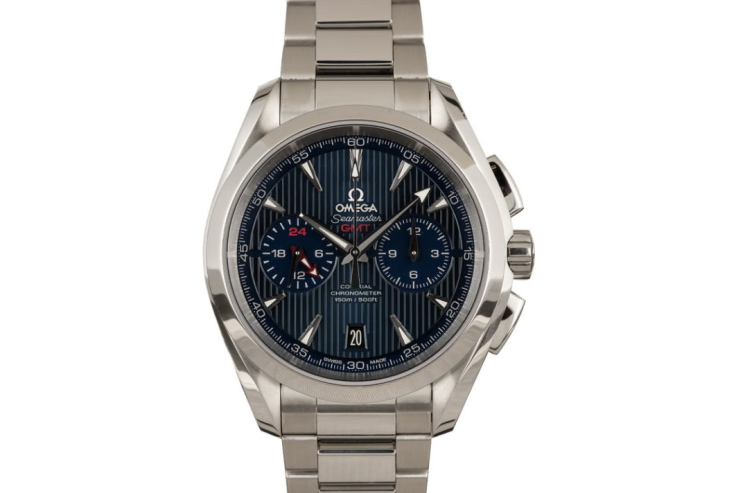 Omega Seamaster Aqua Terra GMT Chronograph 43MM