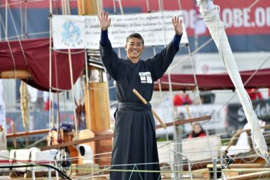 'Like a UFO': Japanese sailor Kojiro Shiraishi before the start of the 2016 Vendee Globe