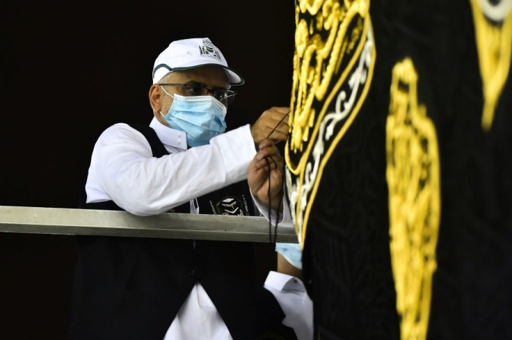 The Kaaba, the cube-shaped structure at the heart of Mecca's Grand Mosque, is the spot towards which Muslims around the world pray