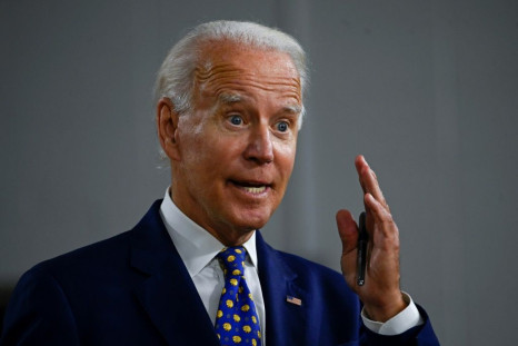 Democratic presidential candidate and former vice president Joe Biden blamed President Donald Trump for the severe economic crisis
