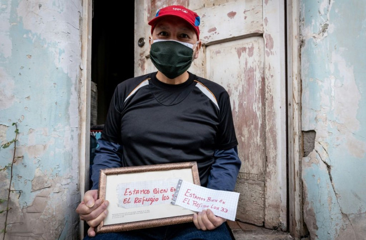 Jose Ojeda, now 57, was the miner who wrote the first message alerting the world that he and 32 others were still alive underground in 2010