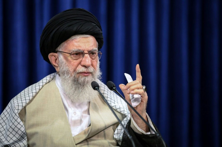 Iran's supreme leader Ayatollah Ali Khamenei rules out new talks with the United States, saying their sole goal would be President Donald Trump's re-election