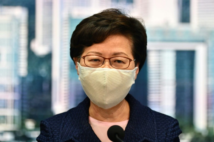 Hong Kong Chief Executive Carrie Lam described the announcement as the 'most difficult decision' she has made since the pandemic began