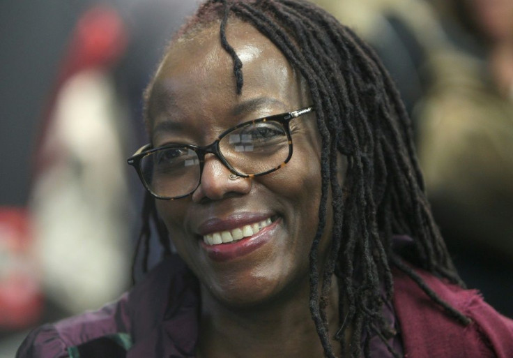 Arrested: Tsitsi Dangarembga, pictured at the Frankfurt Book Fair in 2018