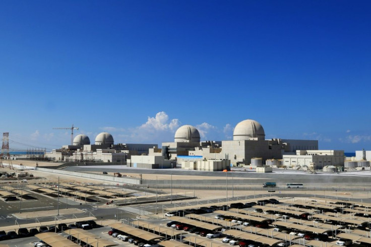 Barakah nuclear plant in the Gharbiya region of Abu Dhabi on the Gulf coastline west of the United Arab Emirates capital