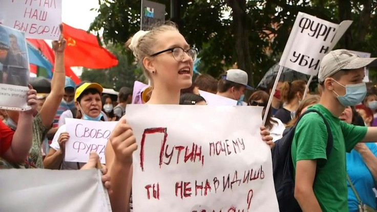 Mass anti-Kremlin rallies grip Russia's Far East