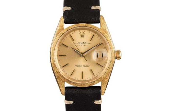 Vintage Rolex Date 1502 Florentine Finish