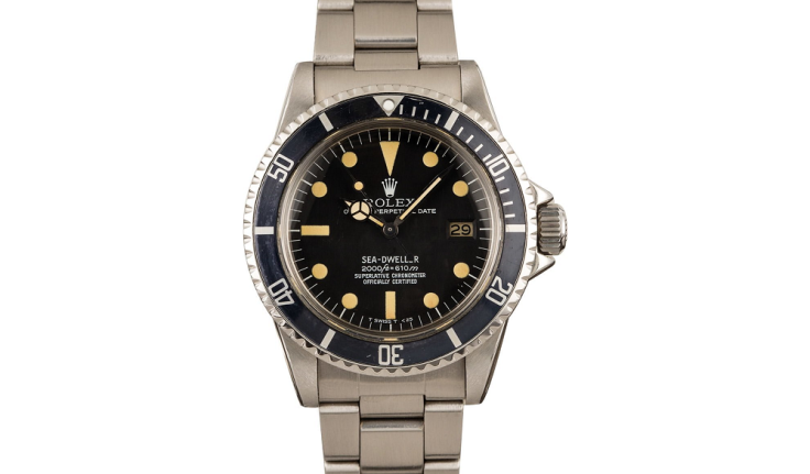 14 Vintage Rolex Sea-Dweller 1665 Rail Dial 1979