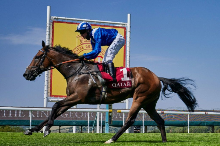 Battaash, ridden by Jim Crowley, won a fourth consecutive King George Stakes at Goodwood