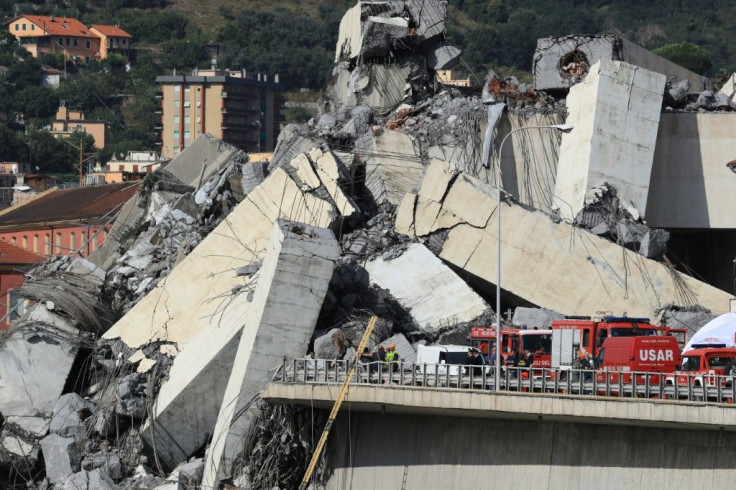 The old Morandi bridge had been riddled with structural problems for decades and its collapse threw the spotlight on Italy's creaking infrastructure