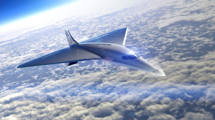 Virgin Galactic unveiled its design for a supersonic aircraft and announced a partnership with Rolls-Royce to build the engine