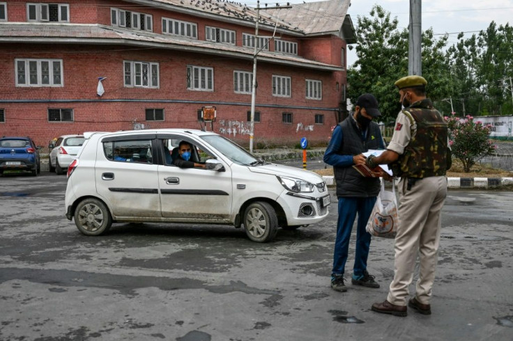 Indian authorities have been tightening restrictions across the Kashmir valley since the weekend of August 1