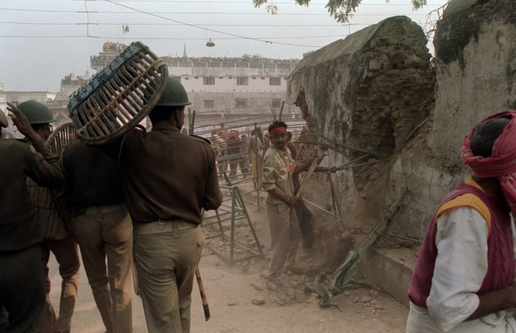 A mosque stood on the Ayodhya site for almost 500 years until it was demolished by Hindu zealots in 1992, which sparked deadly riots across India
