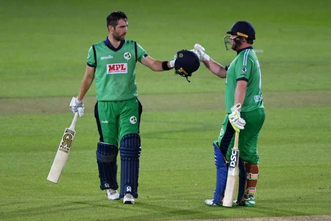 Andy Balbirnie and Paul Stirling scored centuries during Ireland's dramatic win