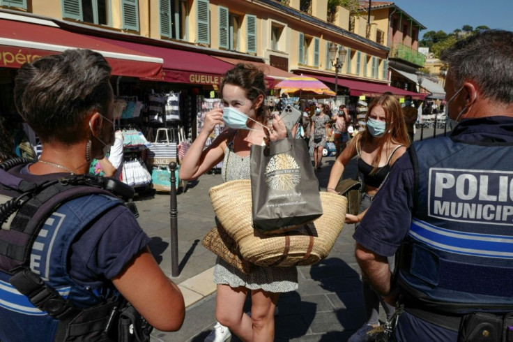 Face masks are now  mandatory even outdoors in some cities in France