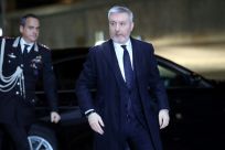 Italian Defence Minister Lorenzo Guerini (pictured March 2020) met in Tripoli with Fayez al-Sarraj, the head of Libya's Government of National Accord