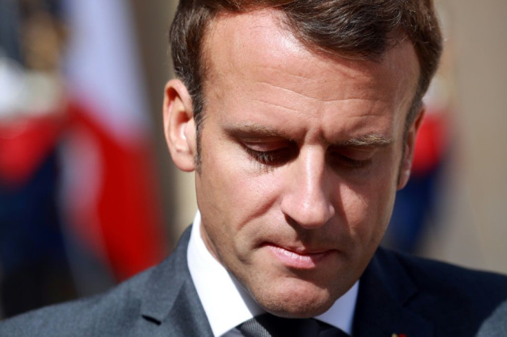 French President Emmanuel Macron (pictured July 2020) tweeted he would travel to Beirut "to bring the Lebanese people a message of fraternity and solidarity from the French" after a massive explosion ripped through Lebanon's capital city