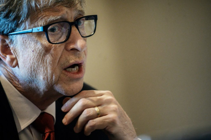 Microsoft founder and philanthropist Bill Gates, seen here in October 2019, has been a top target of Russian-backed conspiracy theories, according to a US report