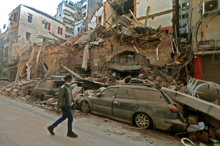 The shockwave from the blast destroyed buildings over a wide radius in the heart of the capital, leaving up to 30,000 people homeless, according to the city's governor