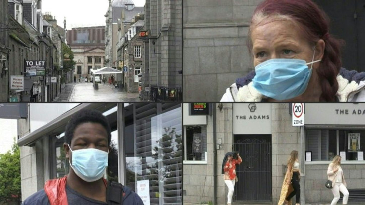 The Scottish city of Aberdeen was placed back under lockdown amid a "significant outbreak" of coronavirus. Pubs and restaurants in the city were ordered to close by 5pm while the city's residents were asked not to travel more than five miles from their ho