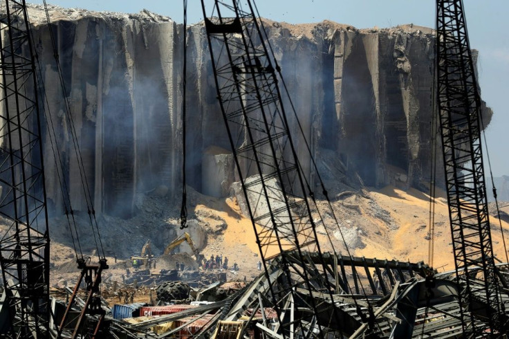 Some 15,000 tonnes of wheat, corn and barley were blasted out of the silos at the Beirut port sparking concern that Lebanon will face bread shortages